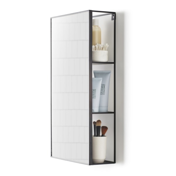 Umbra Spiegelschrank Cubiko schwarz 1009654-040 
