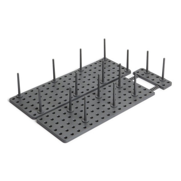 Umbra Schubladenorganizer Peggy 2-er Set grau 1004318-149 