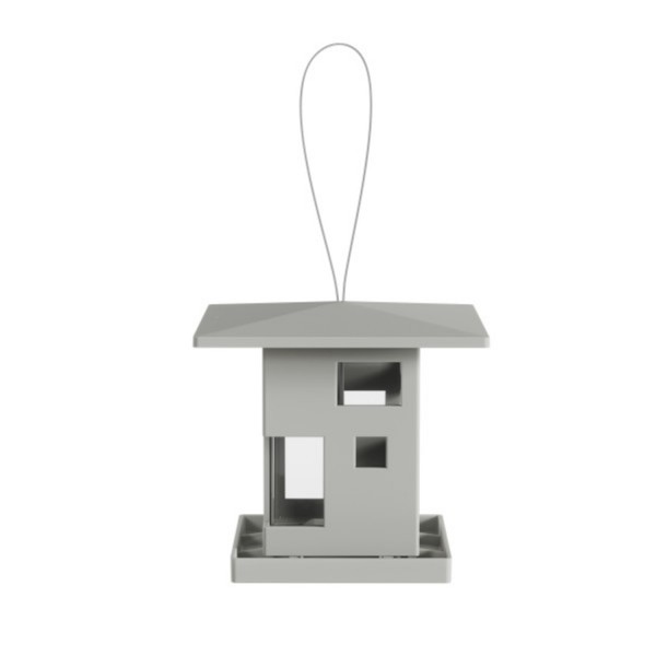 Umbra Vogelhaus Bird Cafe Kunststoff grau 1018220-918 