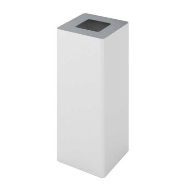 Rexite Behälter Unix 100 weiß / Viereckloch grau 1301.IC.01 