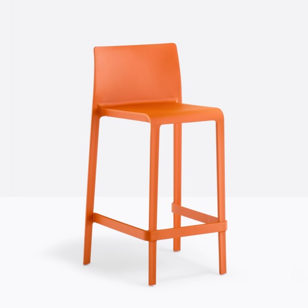 Pedrali Volt 677 Barhocker Sitzhöhe 66 cm orange