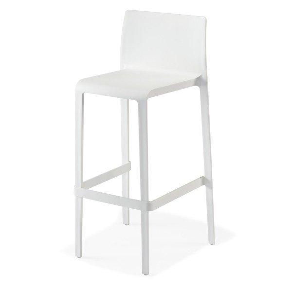 Pedrali Volt Barhocker Sitzhöhe 76,5 cm weiß