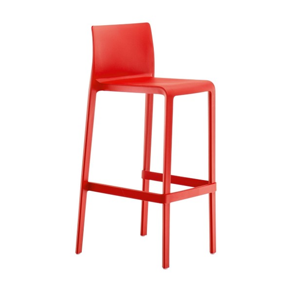 Pedrali Volt Barhocker Sitzhöhe 76,5 cm rot