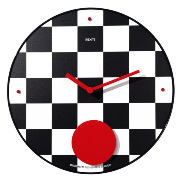 Rexite Wand Pendeluhr Appuntamento Scaccomatto 988.00.14 