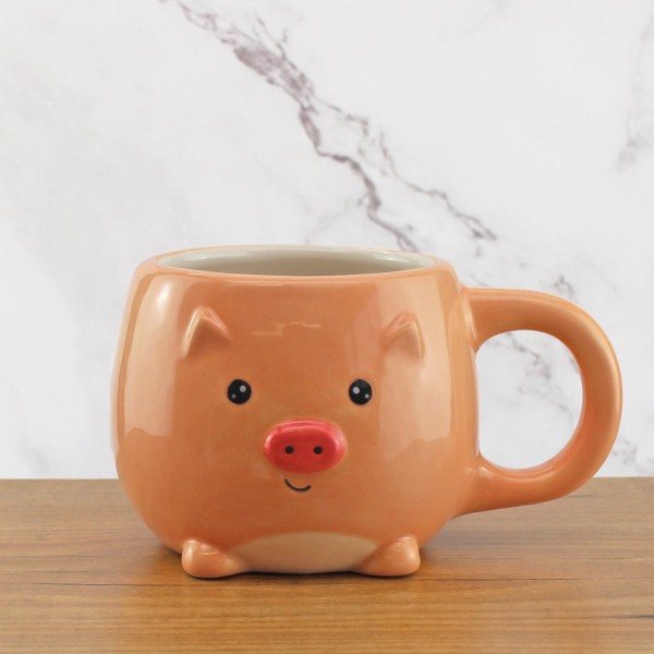 Winkee Pet Friends Kaffeebecher Schweinchen 17104 
