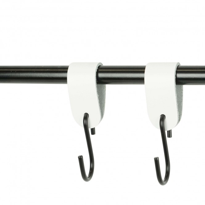 2 Stück Leder-Gardinenstangenhalter Aus PU-Leder – Dekorative Wandhaken Für Handtücher, Küche & Wohnzimmer