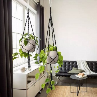 Lechuza Makramee Cotton Boho Blumenampel bestellen