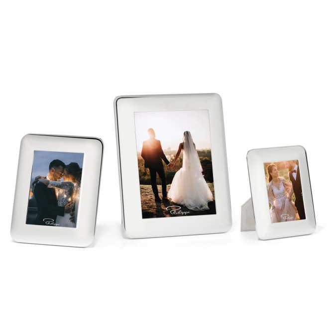 Philippi Room Bilderrahmen, Silber – 10,4x15,4 Cm, Mit Spiegelglas & Halterung