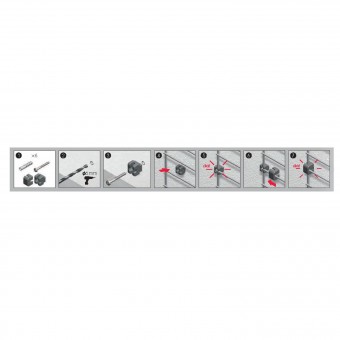 Metaltex Wandgitter Mural Line aoshop.de | im 377010000 kaufen online schwarz