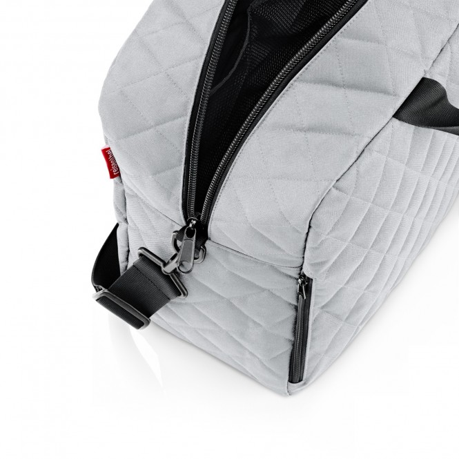 reisenthel Dufflebag M rhombus light grey im aoshop online kaufen