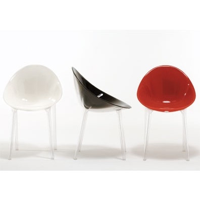 Kartell Schalensessel Mr. Impossible glasklar 5840B4 hier online