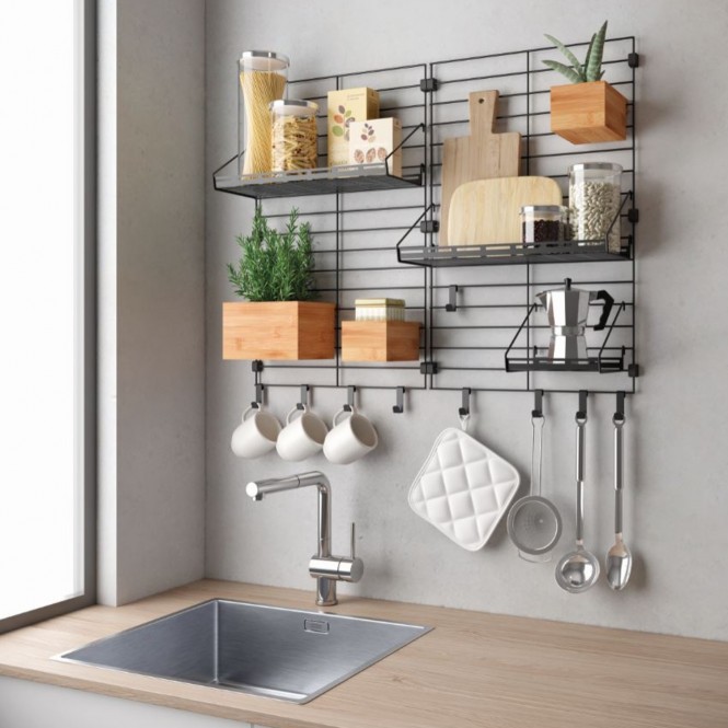 Metaltex Box klein Mural Line bambus hier bestellen