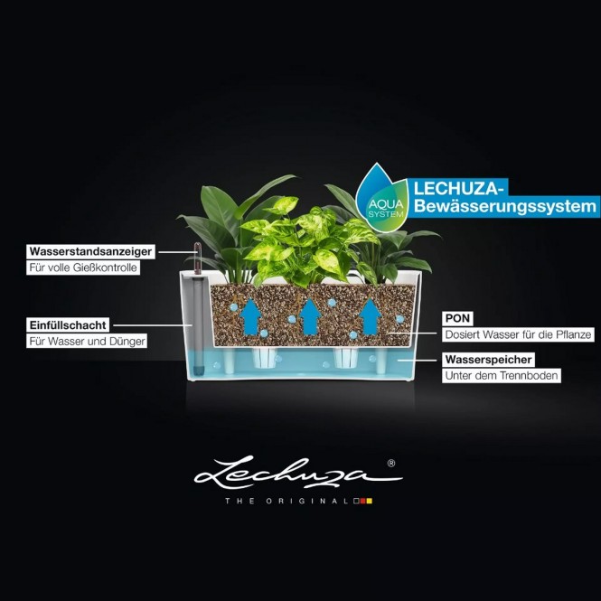 Lechuza Delta Premium 20 basaltgrau Matt, Tischgef | im aoshop.de online  kaufen