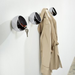 Philippi Garderobenkugel Sphere Aluminium hochglanz 123150 