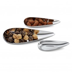 Philippi Schalen-Set 3-tlg. Blob Edelstahl 269001 