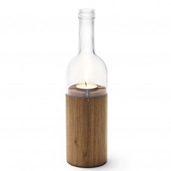 Side by Side Windlicht Weinlicht klar 40058W 