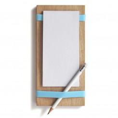 Side by Side Notizblockhalter Milch, Eier, Butter, hellblau 40084B 