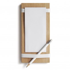 Side by Side Notizblockhalter Milch, Eier, Butter, weiß 40084W 