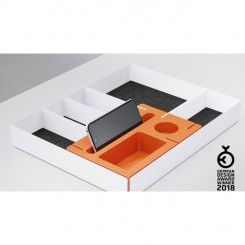 Palmberg BRIC Set 1 auf Tischplatte BCTIVAR01. konfigurierbar 