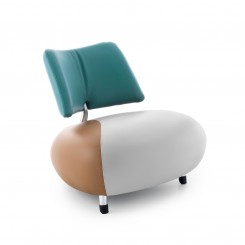 Leolux LX Sessel LX901 lederbezogen 