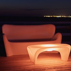 Myyour Couchtisch Lily mit Beleuchtung 10510LILY/IL110 