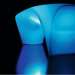 Myyour Couchtisch Lily mit integriertem Flaschenkühler und mit Beleuchtung 10511LILY/IL110 