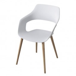 Wilkhahn Universalstuhl Occo m. Massivholzfuß Eiche, natur geölt 222/20, konfigurierbar 