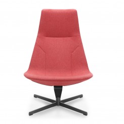 Profim Loungesessel Chic Lounge 4-armiges Fußkreuz, konfigurierbar 