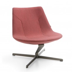 Profim Sessel Chic Lounge 4-armiges Fußkreuz, konfigurierbar 