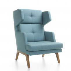 Profim Sessel mit hoher Rückenlehne October 12, konfigurierbar 