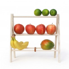 Side by Side Obstregal Fruits On Air Holz 40132 