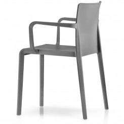 Pedrali Volt 675 mit Armlehnen anthrazit, 4er Set