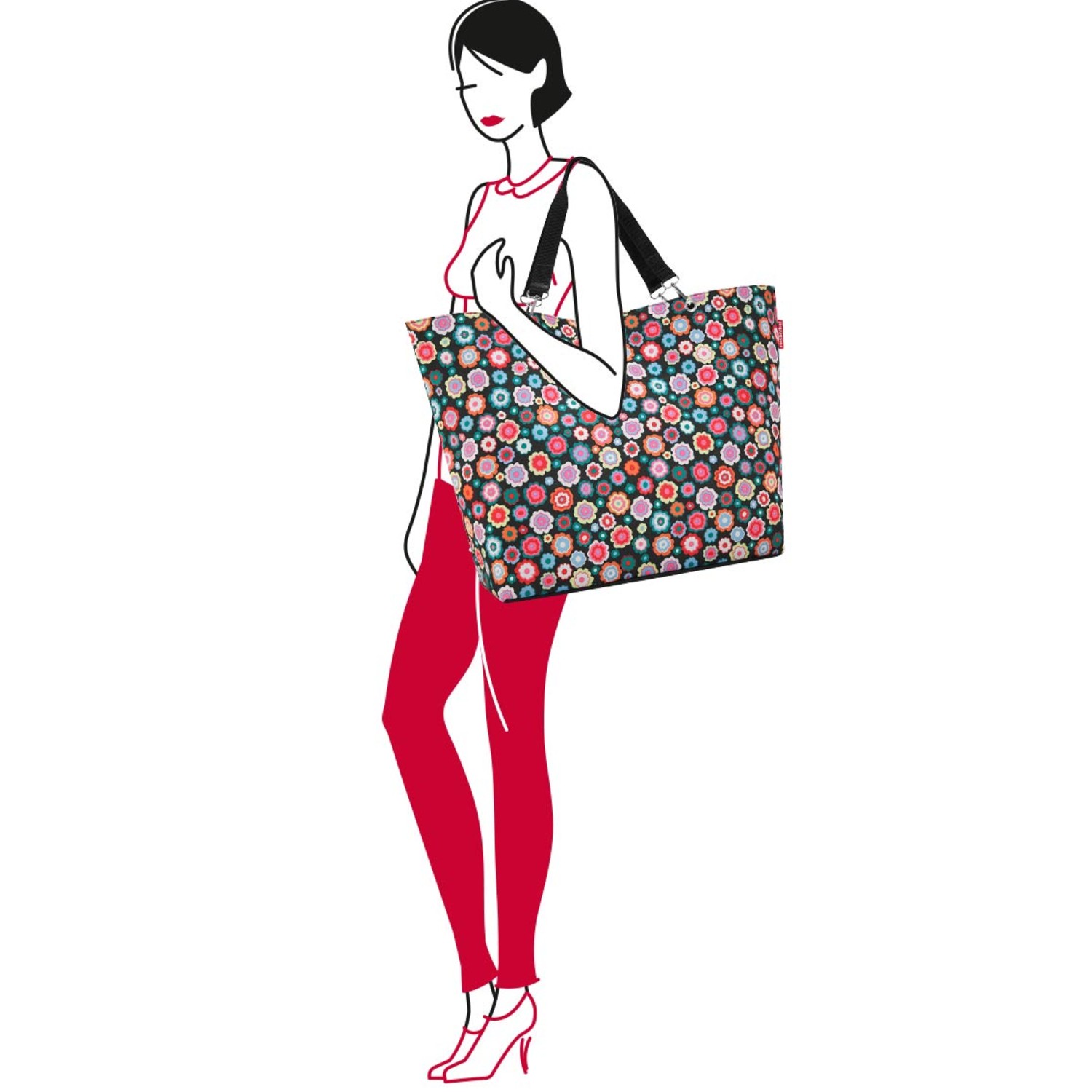 reisenthel® Shopper XL happy flowers ZU7048 hier bestellen | im aoshop