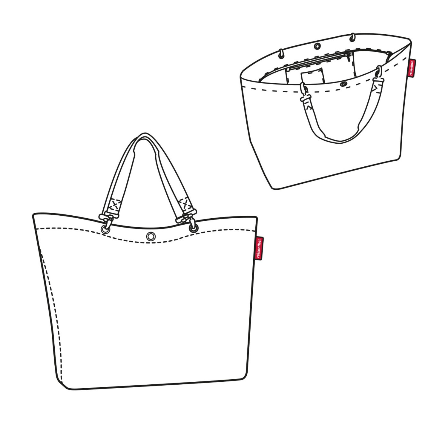 reisenthel® Shopper XL black ZU7003 hier bestellen | im aoshop.de
